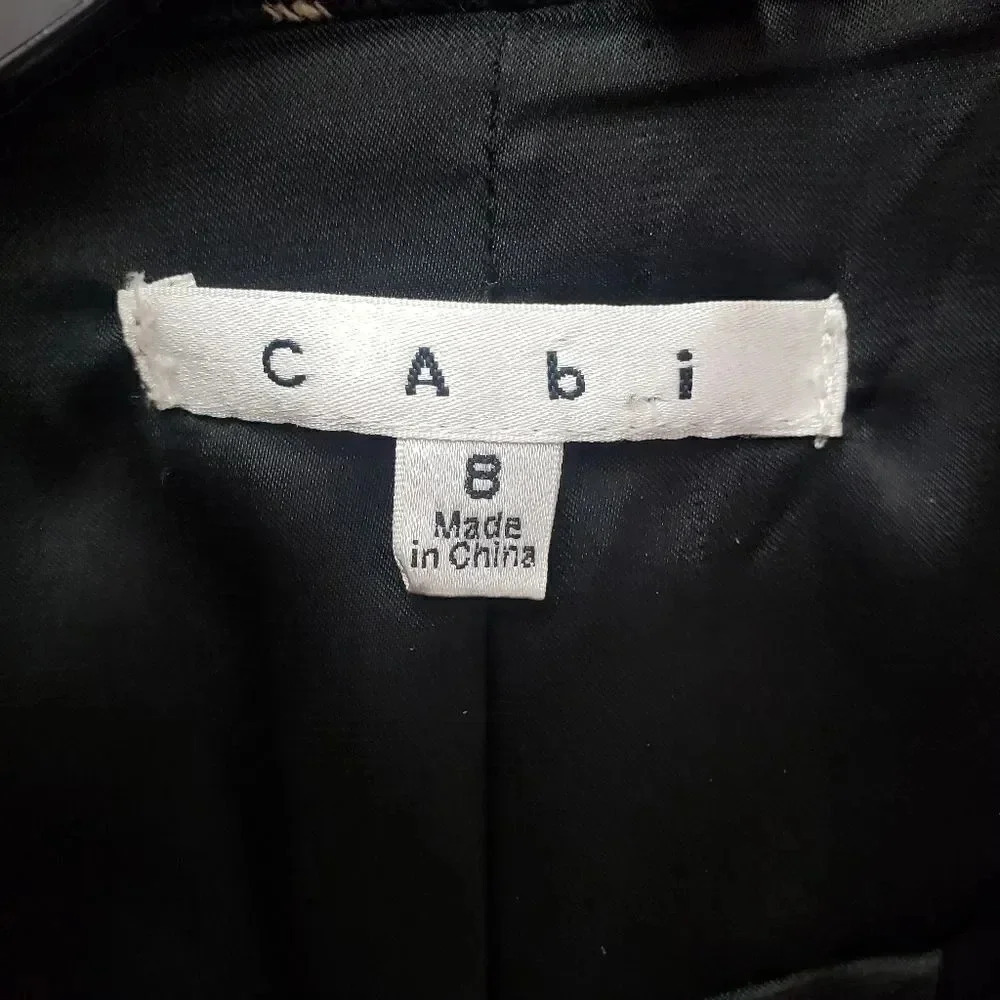 CAbi #165 Manhattan Tartan Double Breasted Plaid Blazer - Picture 3 of 8